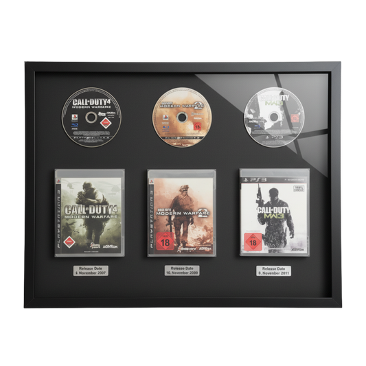 COD MW Classics (PS3) im Bilderrahmen | Deko für Gamer | Kein Lizenzprodukt